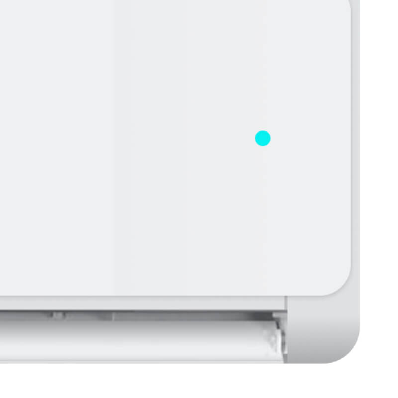 BTU 115V Window-Mounted Air Conditioner with Remote Control White - 图片 3